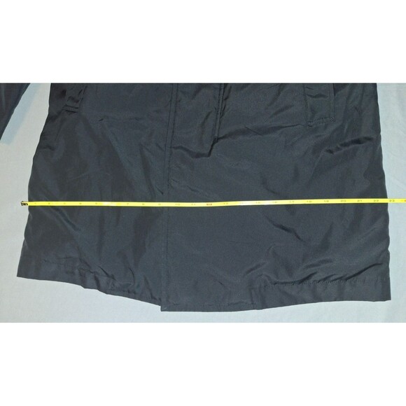 Banana Republic Women’s Waterproof Trench Jacket Black Polyester Nylon Sz Small - Picture 5 of 6